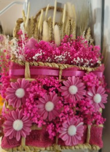 Kosz ozdobny Piwonia