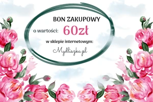Bon zakupowy 60 +koszty wysyłki